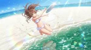 Mizuki Hazama: Catching Summer Joy on a Sunny Beach!