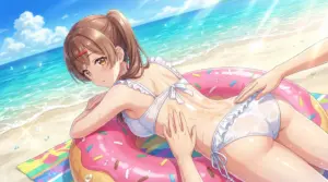 Mizuki Ma: Summer Bliss – A Beach Moment with a Sweet Touch