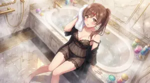 Mizuki Ma’s Steamy Bath Time in Luxurious Lingerie