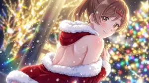 Mizuki Ma: Smiling & Steamy Santa on a Snowy Night