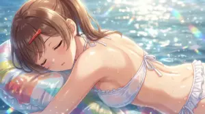 Mizuki Ma: Summer Bliss, Napping Peacefully on the Water