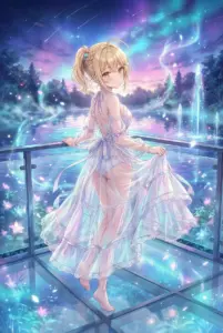 【宮前 乃々亜】星空の下、夢幻のヴェールを纏って