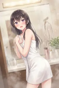 Yuki Suou’s Shy Post-Bath Moment: So Cute and Steamy!