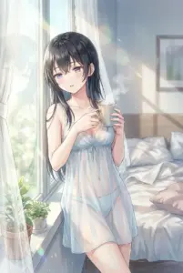 Suou Yuki: A Gentle Morning Glow by the Window